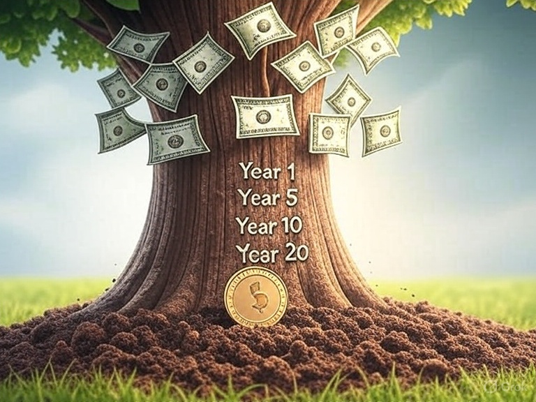 The Power of Compound Interest How Time Turns Pennies into Fortunes